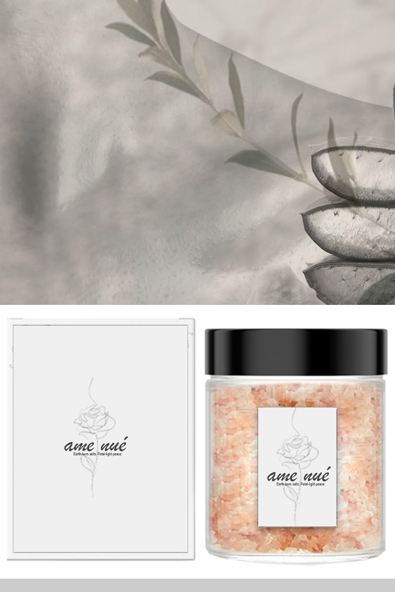 Rose Bath Mineral Salt Skin Care
