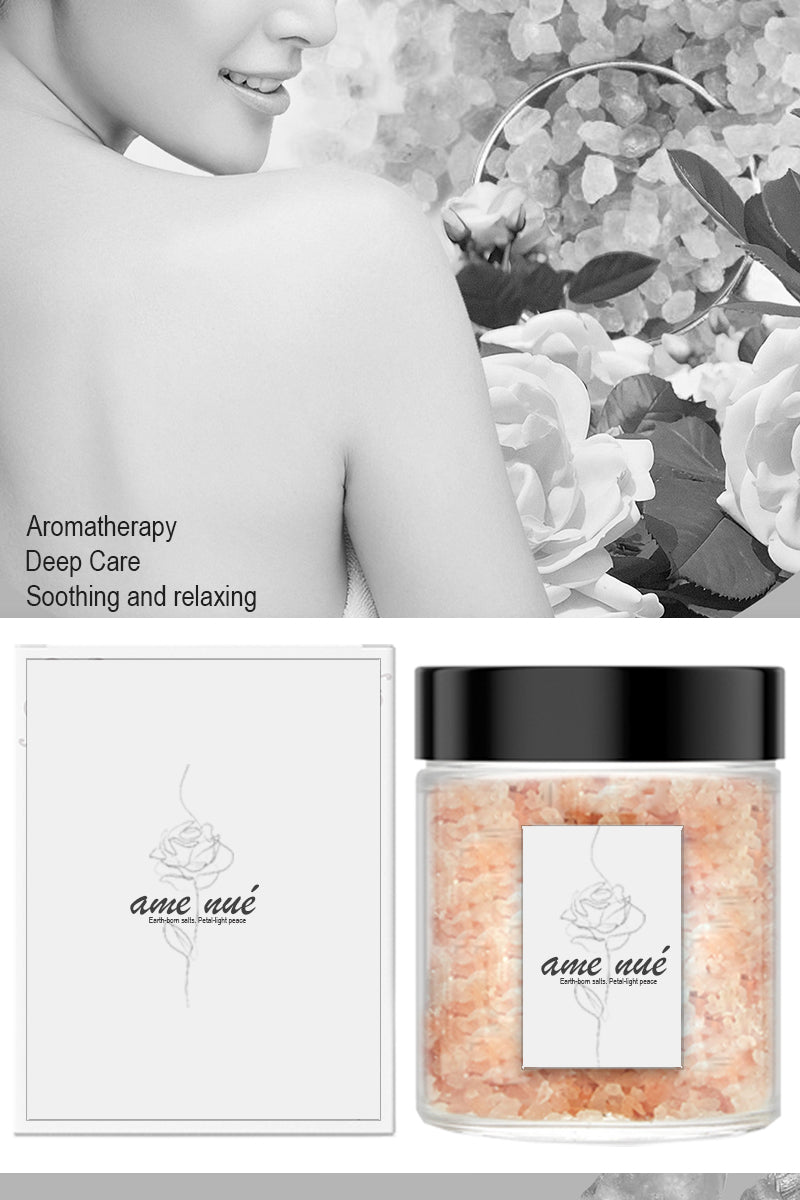 Rose Bath Mineral Salt Skin Care