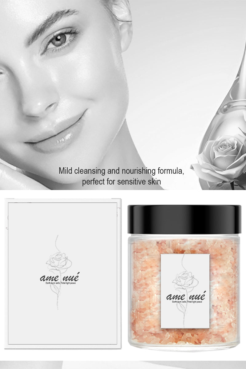 Rose Bath Mineral Salt Skin Care