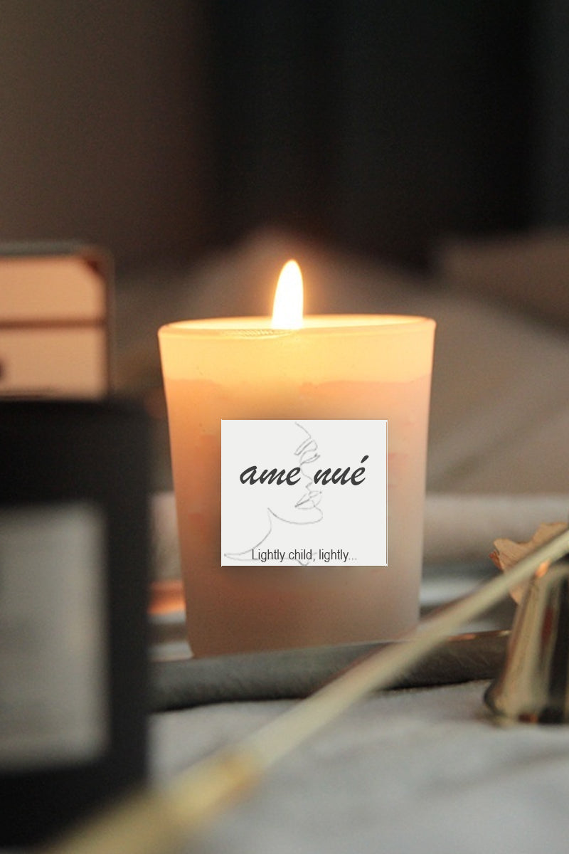 Candle with a message