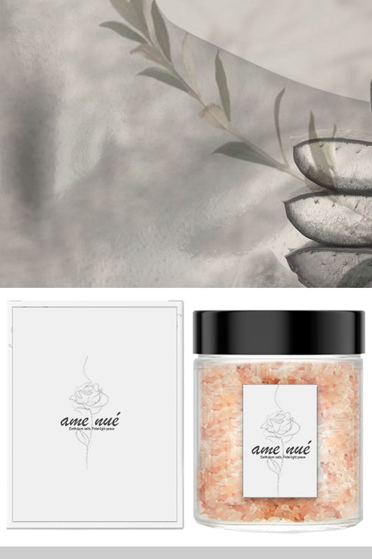 Rose Bath Mineral Salt Skin Care